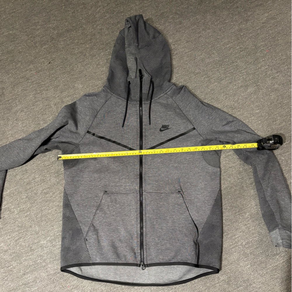 Nike Gray Full-Zip Hoodie TECH FLEECE